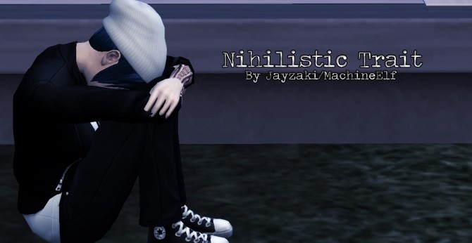 Sims 4 Nihilistic Trait by Jayzaki at Mod The Sims