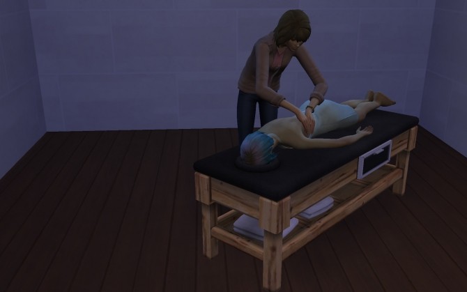 Sims 4 The sims 2 & 3 massaging tables by g1g2 at Mod The Sims