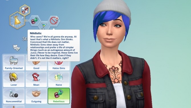 Sims 4 Nihilistic Trait by Jayzaki at Mod The Sims