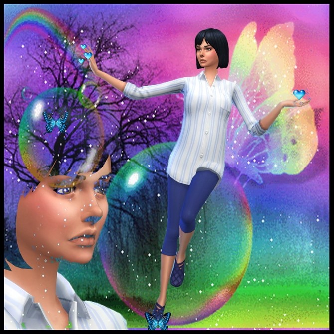 Sims 4 La Fée Gnante (The Lazy fairy) by Mich Utopia at Sims 4 Passions
