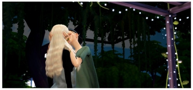 Sims 4 First Kiss posepack at Dani Paradise