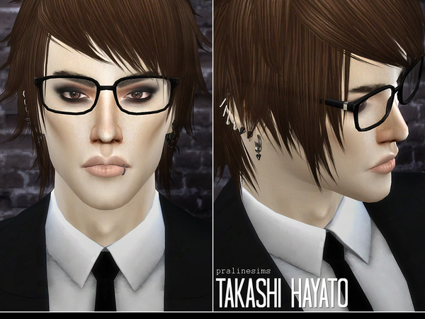 Sims 4 Takashi Hayato by Pralinesims at TSR