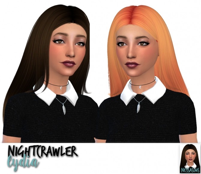 Sims 4 Nightcrawler invisible light, lydia and moonlight retextures at Nessa Sims