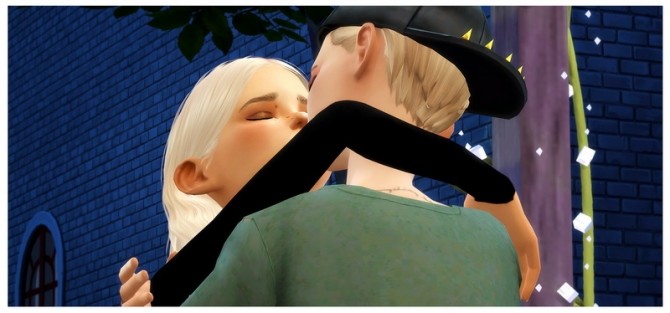 Sims 4 First Kiss posepack at Dani Paradise