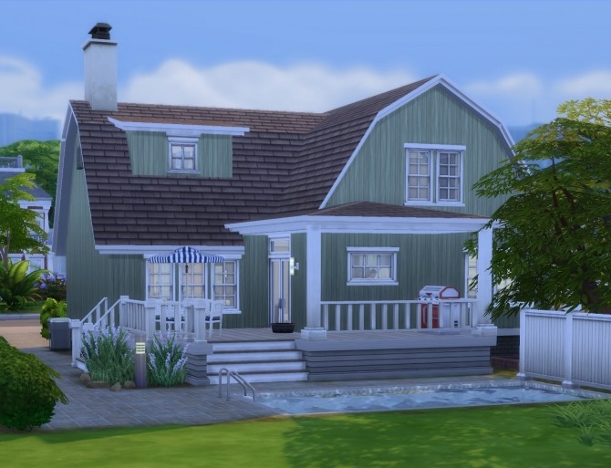 Sims 4 Bernoulli house by plasticbox at Mod The Sims