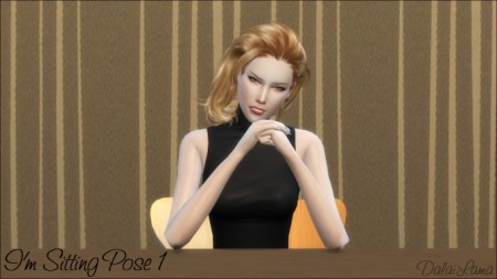 I’m Sitting Poses by DalaiLama at The Sims Lover