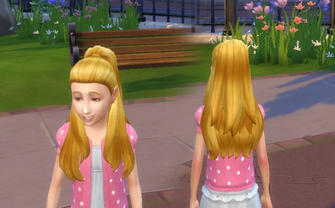 Sims 4 Ariana Hair for Girls at My Stuff