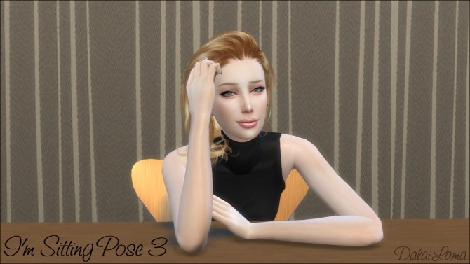 Sims 4 Im Sitting Poses by DalaiLama at The Sims Lover