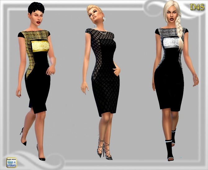 Sims 4 NY Weekend dress at Dreaming 4 Sims