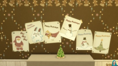 Christmas 2015 Poster Set at Sims Network – SNW