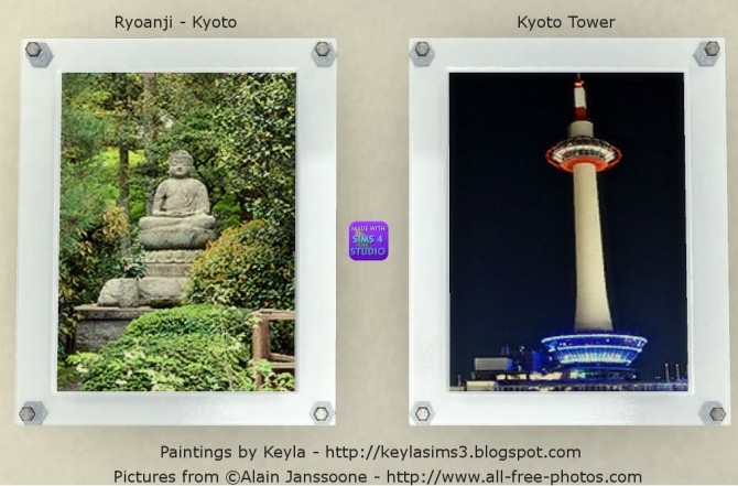 Sims 4 Paintings ( Japan ) at Keyla Sims