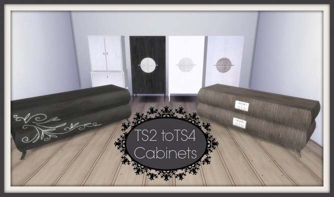 Sims 4 TS2 to TS4 Jope Cabinets at Dinha Gamer