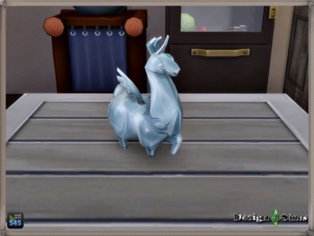 Glass Flying Llama Toy by Design 4 Sims at Sims 4 Studio