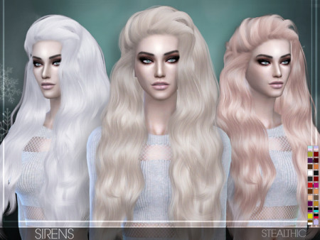 Sirens Female Hair by Stealthic at TSR