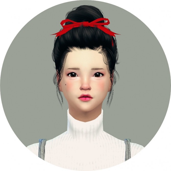 Sims 4 Head ribbon at Marigold