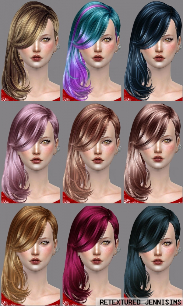 Newsea Hell on heels Hair retextured at Jenni Sims » Sims 4 Updates