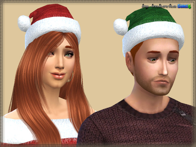 Sims 4 Hat Santa at Bukovka