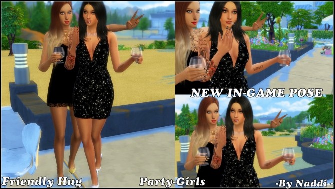 Sims 4 INGAME POSE at Naddi