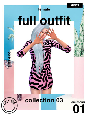 Lazy Oaf Female Top Collection 3 at Sims 4 Sweetshop