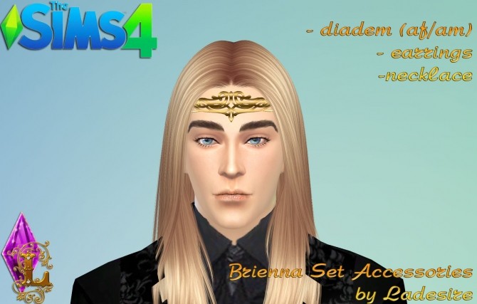 Sims 4 Brienna Accessories Set at Ladesire