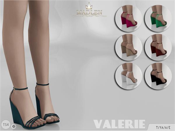 Sims 4 Madlen Valerie Shoes by MJ95 at TSR