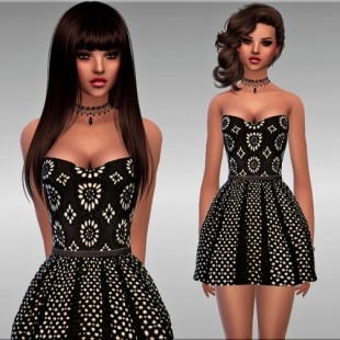 Girls Bunny Dress by Lulu265 at TSR » Sims 4 Updates