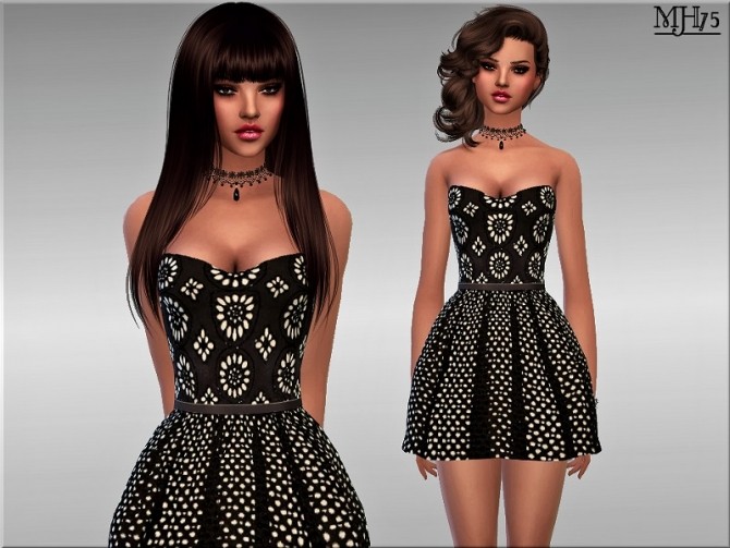 Sims 4 Sweet Desire Dress by Margeh75 at Sims Addictions