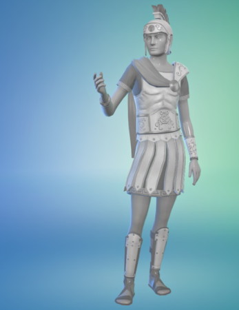 Spartan Statue Outfit at W-Sims