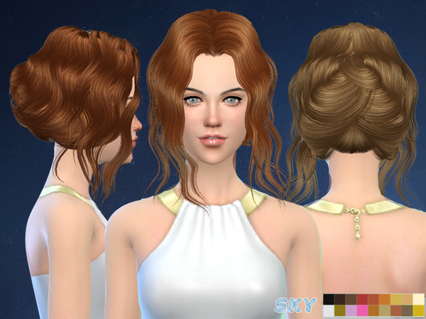 Sims 4 Hair 082 Robert by Skysims at TSR
