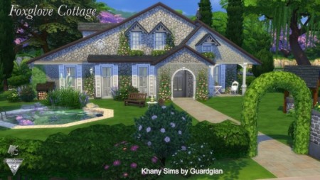 Foxglove Cottage by Guardgian at Khany Sims