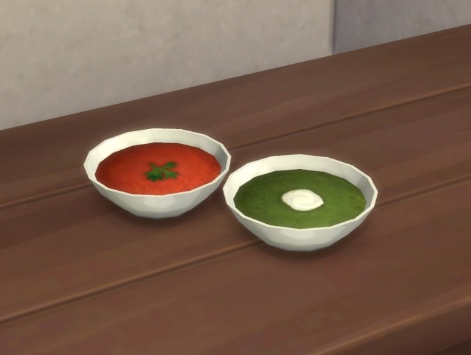 Sims 4 Two Soups by plasticbox at Tukete