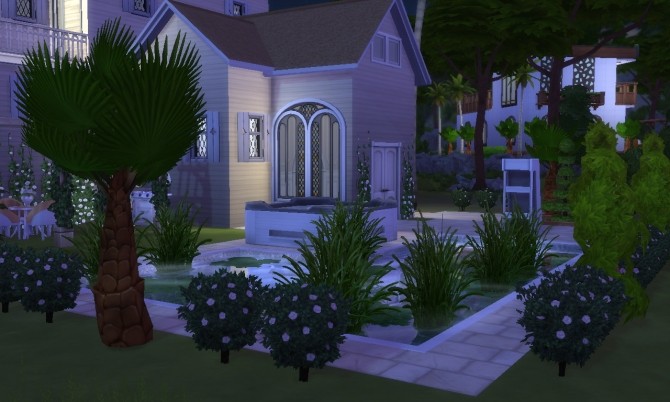Sims 4 Villa on the island (No CC) at Tatyana Name