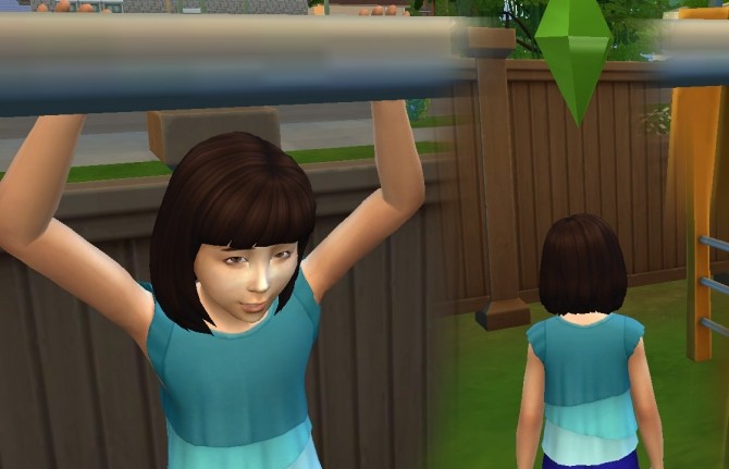 Sims 4 Bob Shoulder for Girls at My Stuff