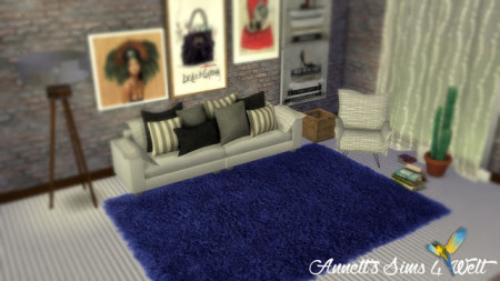 Fluffy Rugs at Annett’s Sims 4 Welt » Sims 4 Updates