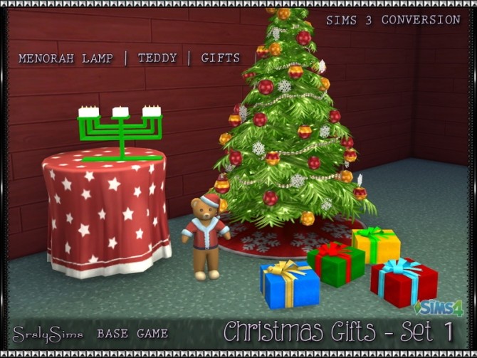 Sims 4 Christmas Gifts (Set 1) at SrslySims