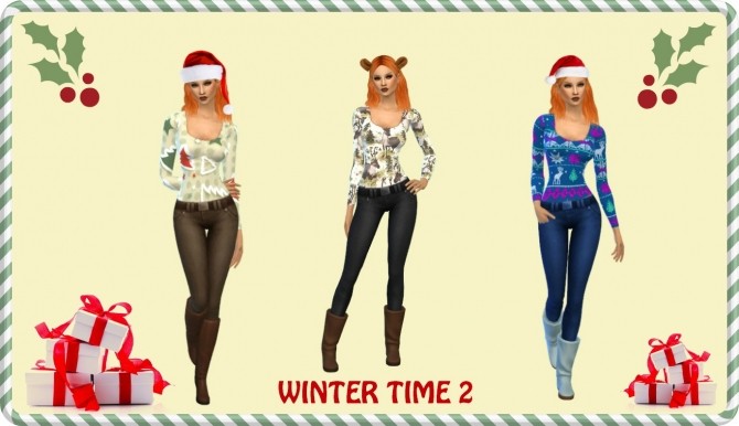 Sims 4 Winter Time 2 outfit by MissPepe92 at The Sims Lover