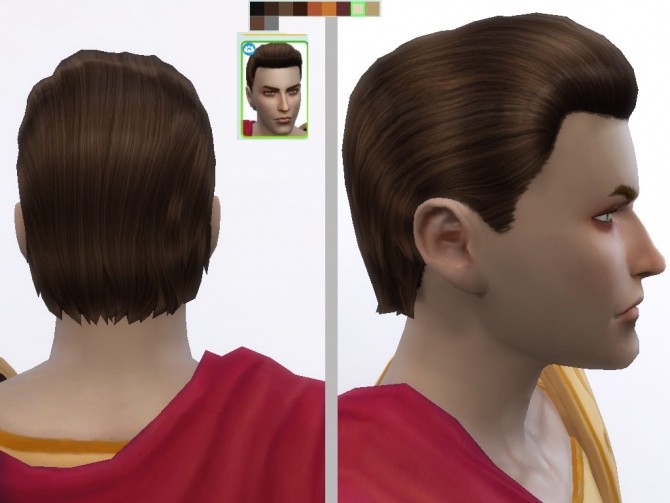Sims 4 Male Hair retexture at Tatyana Name