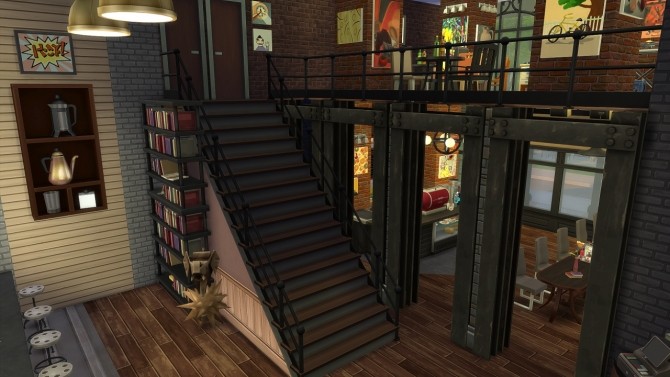 Sims 4 Art Cafe v2 at Jool’s Simming