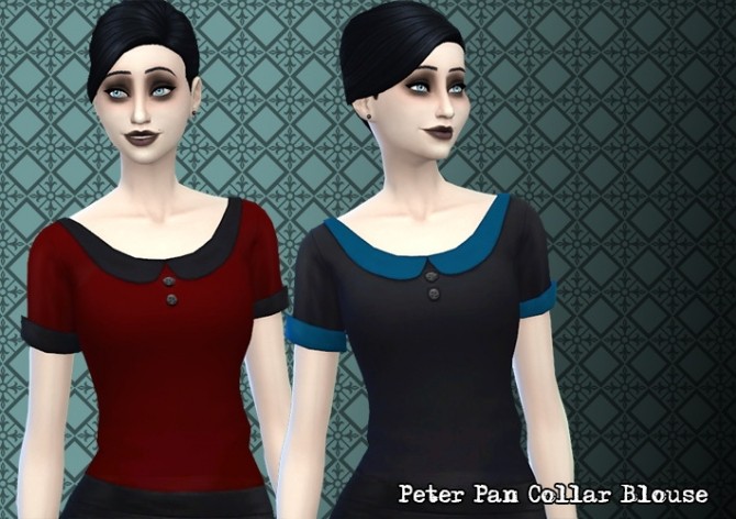Sims 4 Get Together Blouse Pack at Ameranthe – Camera Obscura