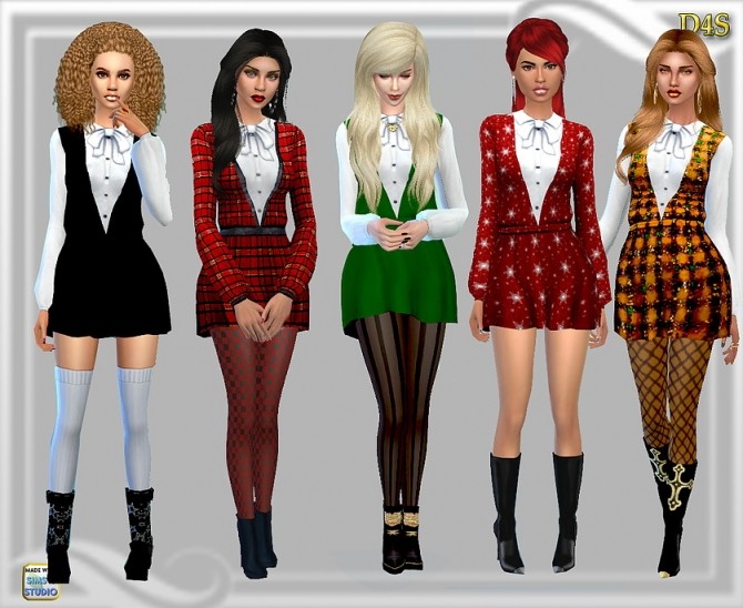 Sims 4 Goning home short dress at Dreaming 4 Sims