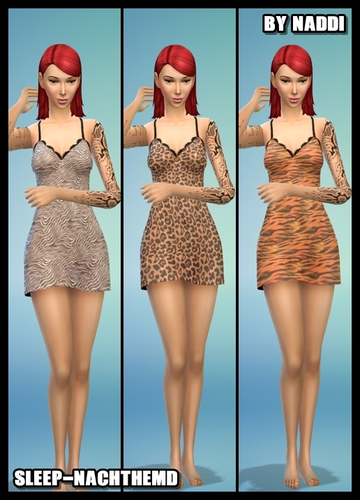 Sims 4 Sleep camisole at Naddi