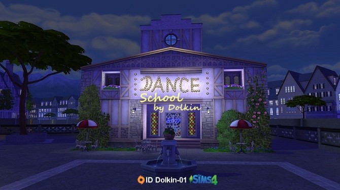 Sims 4 Dance school by Dolkin at ihelensims