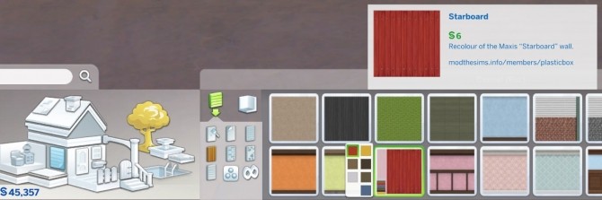 Sims 4 Starboard Recolours by plasticbox at Mod The Sims