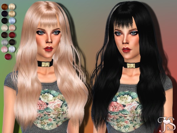 Sims 4 Gone Crazy Hair by JavaSims at TSR