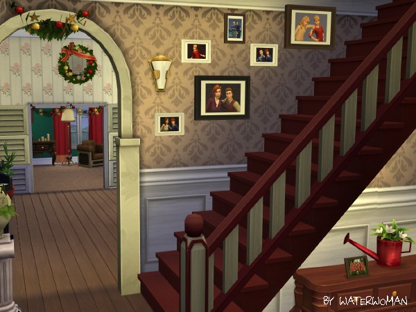 sims 4 home alone christmas house download