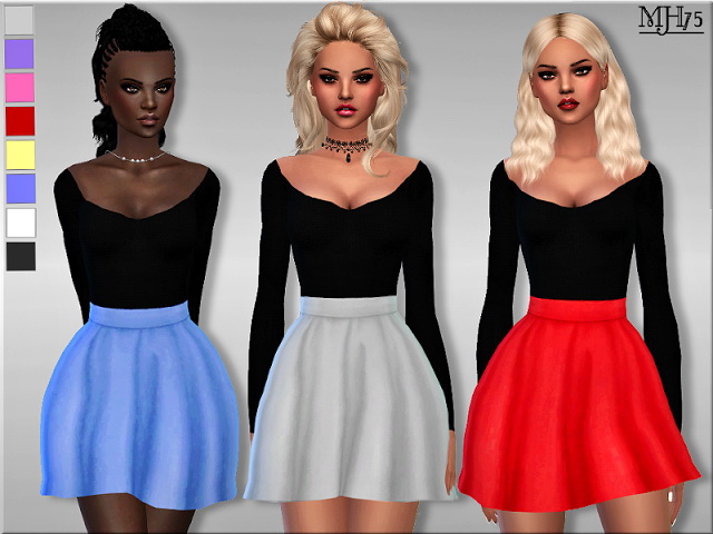 Sims 4 Addison Dress by Margeh75 at Sims Addictions