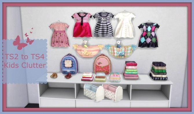 Sims 4 TS2 to TS4 Suza Kids Clutter at Dinha Gamer