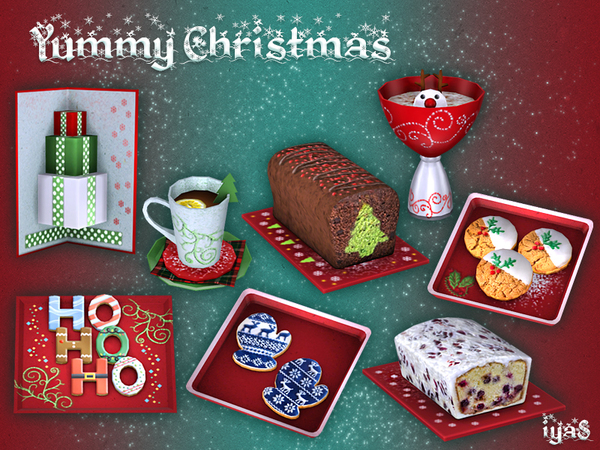 Sims 4 Yummy Christmas by soloriya at TSR