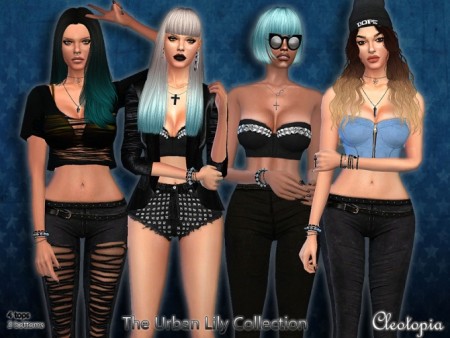 Hipster collection + Urban Lily collections at Cleotopia
