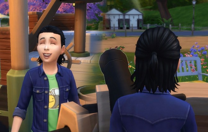 Sims 4 Long Tied for Kids at My Stuff